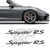 Porsche 718 Spyder RS Door Decals – OEM+ Style Side Graphics (Fits 718 Spyder & Spyder RS)