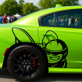 Dodge Charger Super Bee Accessories - Rear Side Vinyl Decal (2 Pack) for 2015-2023 Models, Dodge Super Bee Decal, Enhance Your Super Bee Charger with Premium Automotive Stickers