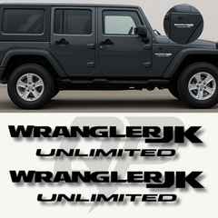 2007–2012 Jeep Wrangler JK / JK Unlimited Fender Decal Set – WRANGLER JK Graphics
