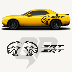 Dodge Challenger SRT Hellcat Side Graphics Kit (2011–2022)