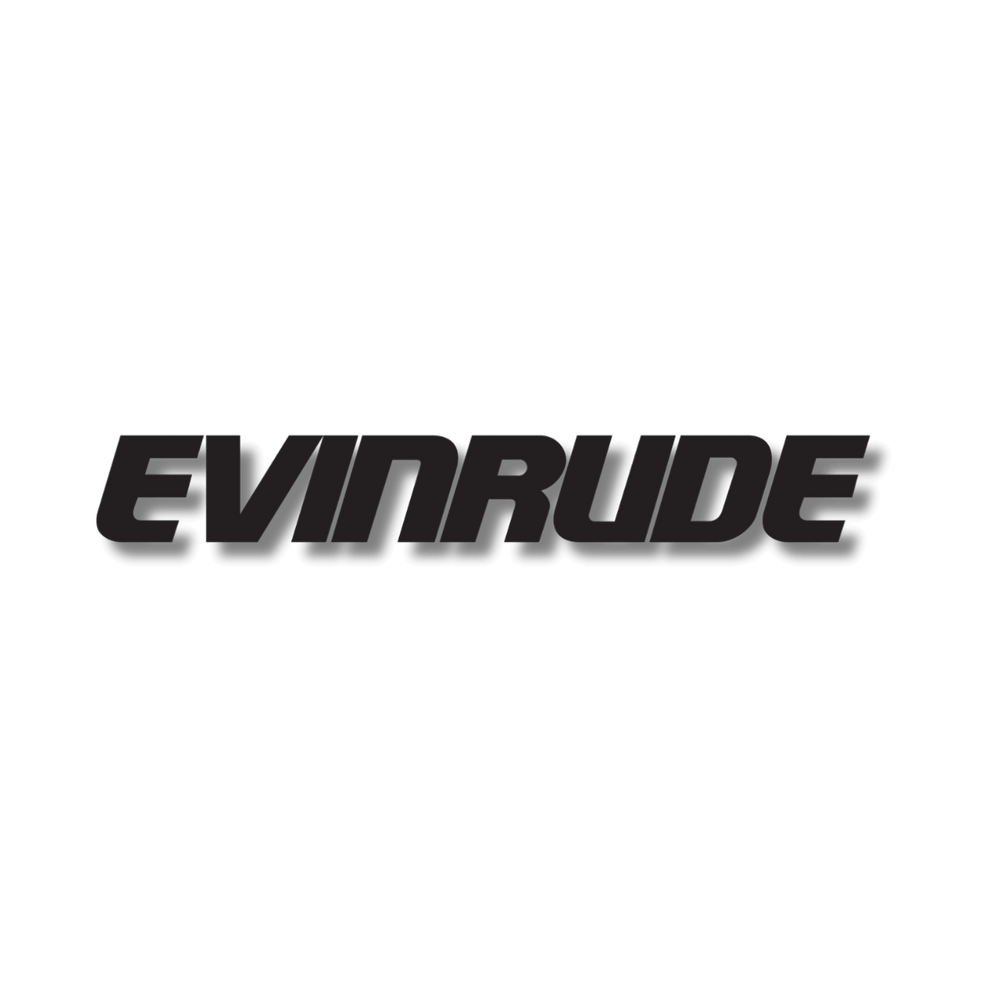 Evinrude outboard motor decal waterproof vinyl sticker for boat engine