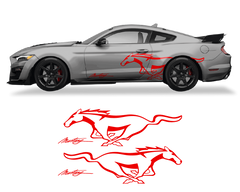 Ford Mustang Side Logo