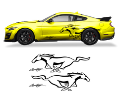 Ford Mustang Side Logo