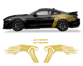 Ford Mustang Cobra USA Flag GT500 Graphics