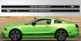 Mustang GT Logo Triple Stripe Vinyl Decal