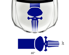 Universal Hood Punisher Decal