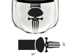 Universal Hood Punisher Decal