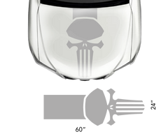 Universal Hood Punisher Decal