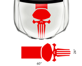 Universal Hood Punisher Decal