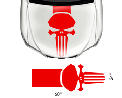 Universal Hood Punisher Decal