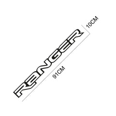 Front Windshield Logo Graphic Decal for Ford Ranger | Custom Vinyl Film Truck Cover