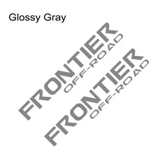 Trunk Bed Side Graphic Decal for Nissan Frontier | 2-Piece Pickup Vinyl Sticker