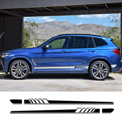 Side Stripe Body Decal for BMW X5 / X3 / X6 / X1 / X2 / X4 / X7 / M2 / M3 / M4 / M5 | Full Lineup Vinyl