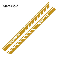 Door Side Body Stripe Decal for Ford F-150 Raptor | Vinyl Film Truck Graphic