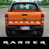 Tailgate Letter & Rear Tail Graphic Decal for Ford Ranger | Custom Vinyl Truck Sticker