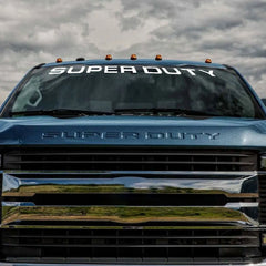 Front Windshield Logo Decal for Ford Super Duty F-250 / F-350 | Vinyl Truck Graphic Cover