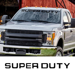 Front Windshield Logo Decal for Ford Super Duty F-250 / F-350 | Vinyl Truck Graphic Cover
