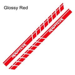 Door Side Body Stripe Decal for Ford F-150 Raptor | Vinyl Film Truck Graphic