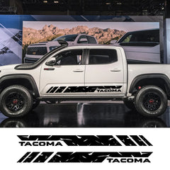 Door Side Skirt Stripe Decal for Toyota Tacoma | Custom Pickup Vinyl Graphic