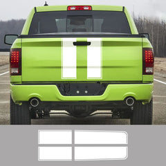 Hood & Tailgate Graphic Decal for Dodge RAM 1500 / 2500 Hemi / Rebel | Custom Vinyl Truck Sticker