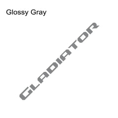 Jeep Gladiator Tailgate Vinyl Letter Decal – Rear Tail Graphic Sticker | 39" Wide | 12 Finishes