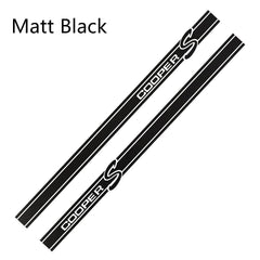 Side Stripe Decals for Mini Cooper (R50, R52, R53, R56, R57, R58, R59, R61) | 2-Piece Vinyl Kit