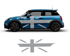 Gráficos laterales de la bandera del Mini Cooper