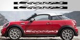 Mini Cooper S Vinyl Decal Graphic Pair