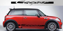 Mini Cooper Vinyl Decal Graphic Pair