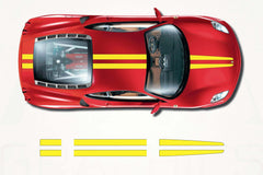 Ferrari F430 Center Stripes Decals