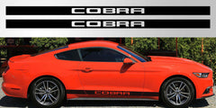 Mustang Cobra Solid Stripe Vinyl Decal