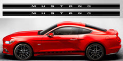 Mustang Triple Stripe Vinyl Decal