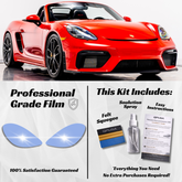 Porsche 718 Boxster Headlight PPF Protection Kit (2017-2025)