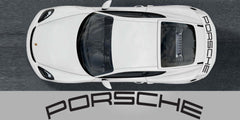 Porsche 718 GT4 Wing Decal