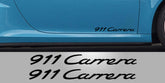 Porsche Carrera Door Decals
