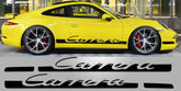 Tapered Carrera Porsche 997 Side Script Decal Set