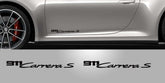 Porsche 992 Carrera S Door Decals