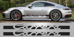 Porsche Classic Carrera 992 Side Script Decal Set