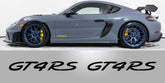 Porsche GT4 RS Door Decals