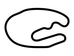 Calcomanía para circuito de carreras Pikes Peak International Raceway