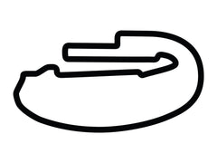 Calcomanía de diseño de coche deportivo Auto Club Speedway