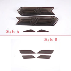 Black Tail Light Cover Brake Light Wide Indicator Trim for Corvette C8 Z51/Z06 (2020–2023) | ISO9001