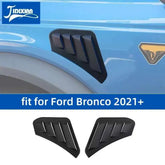 Body Wheel Brow Side Fender Grill Sticker for Ford Bronco (2021–2026) | JIDIXIAN ABS Trim