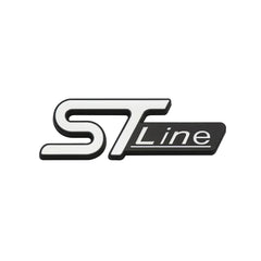 3D Metal ST Line Trunk Badge | Ford Focus / Mondeo / Kuga / Ecosport Emblem