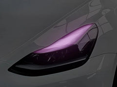 For Tesla Model3/Y Car Headlight Color-changing Film Daytime Running Lights Light Color-changing Film Car Sticker Modification