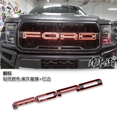 Custom Head Letter Vinyl Decal for Ford Raptor F-150 | KK Film Decorative Sticker