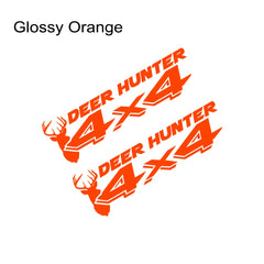 Deer Hunter 4x4 Sport Decal | Universal Pickup Sticker for Ford F-150, Toyota Hilux, Dodge RAM, Nissan Navara & More
