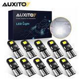 AUXITO T10 194 W5W Ultra-Bright Canbus LED | 2–10 Pack Interior