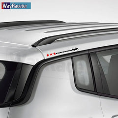 Jeep Compass Willy Edition Star Decal Kit – Reflective Vinyl | Hood, Trunk & Door Pillar (2 Pcs)