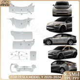 Precut PPF for Tesla Model Y (2020–2024) | 9-Mil TPU Paint Protection Film Clear Bra
